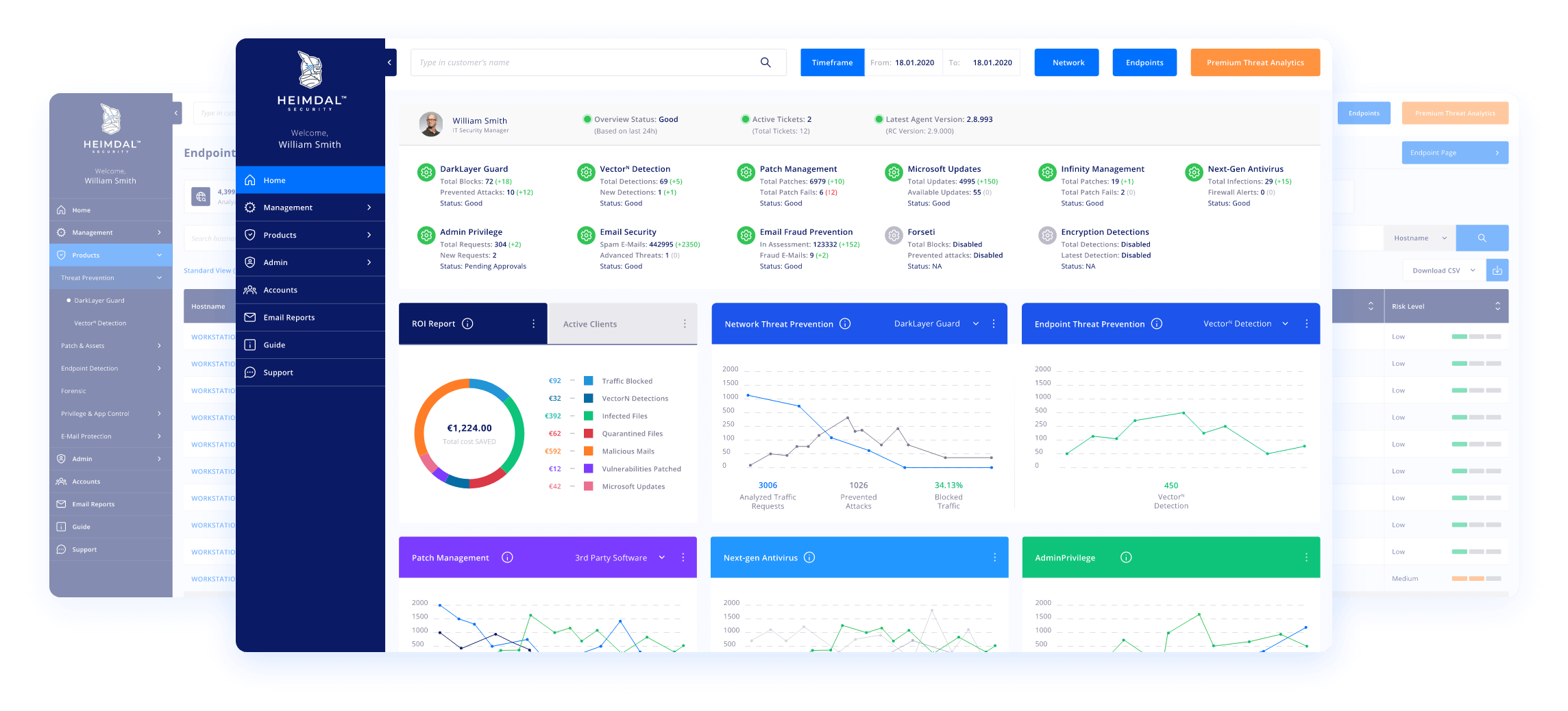 Dashboard Scroll Image