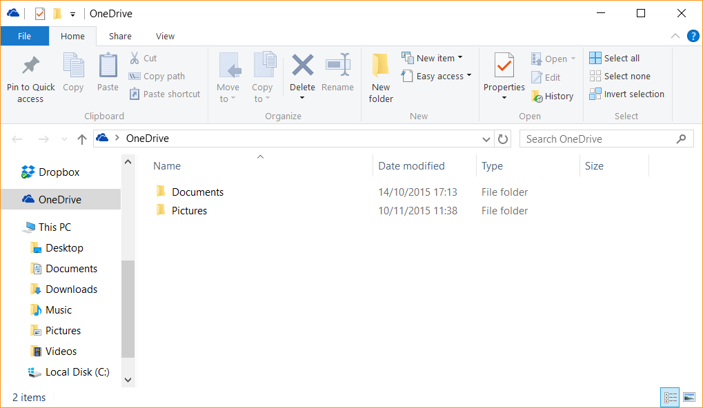 Windows 10 Security Guide - OneDrive Location